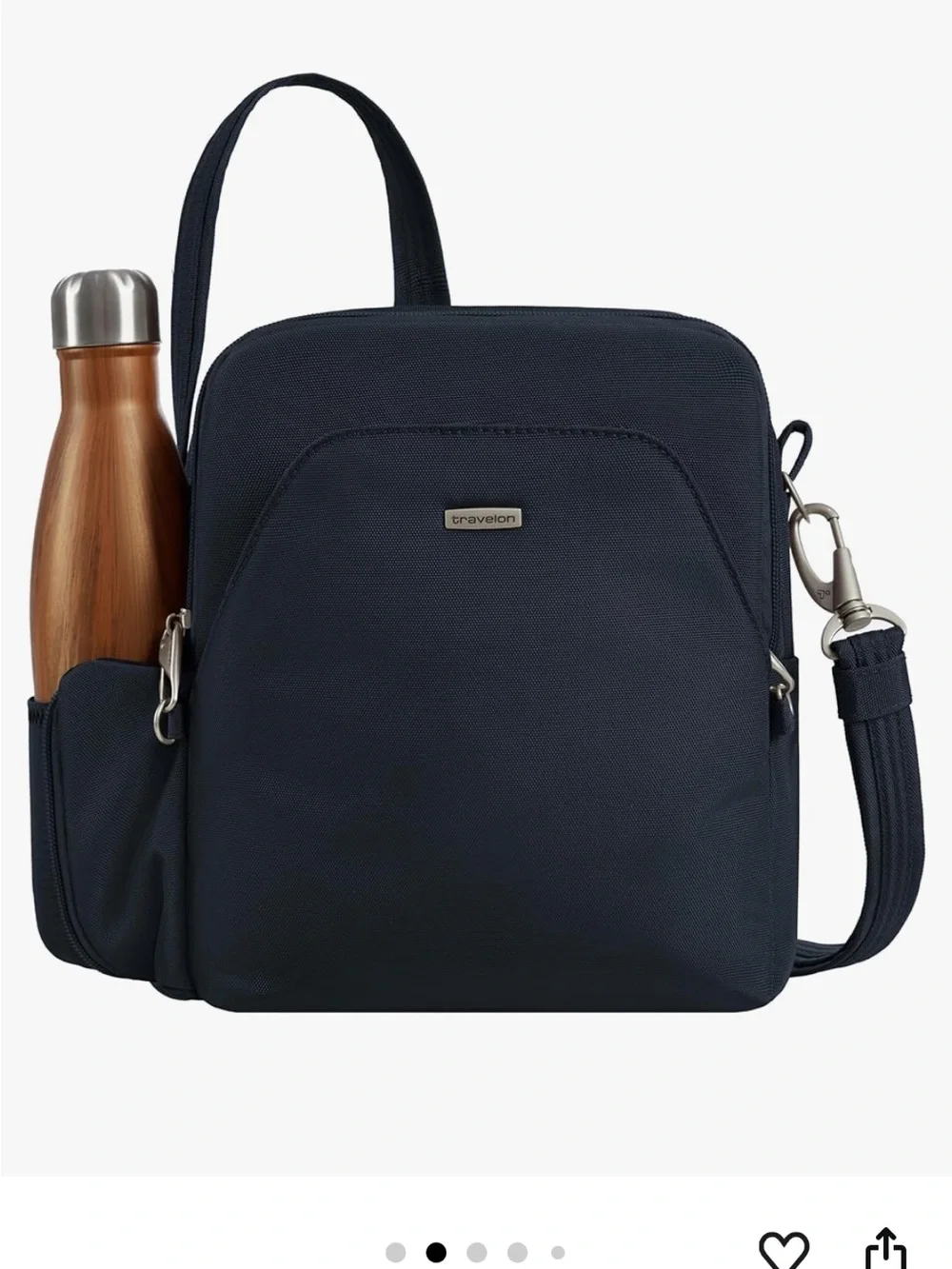 Travelon Anti-Theft Classic Travel Bag Blue Crossbody unisex